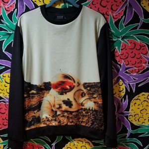 SSLR Men's Collection Astronaut Space Sweatshirt M